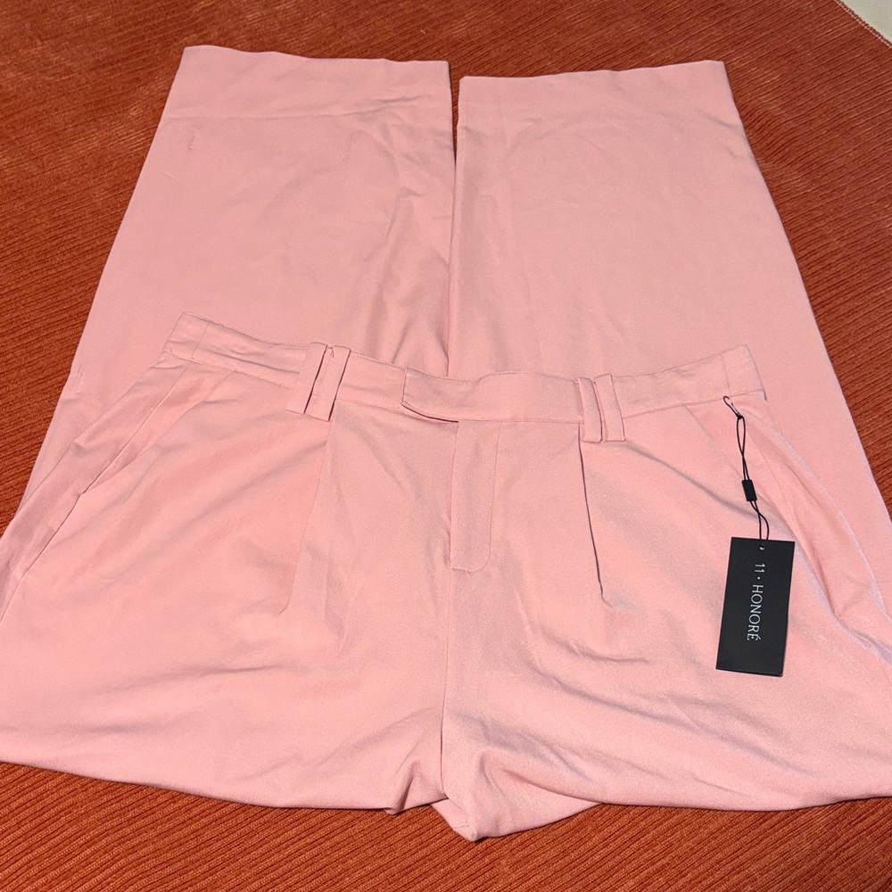 11 Honore Pink Women's Trousers